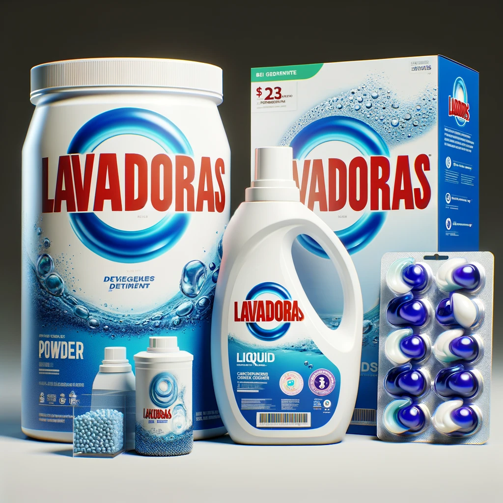 Detergentes Líquidos vs. en Polvo vs. Cápsulas